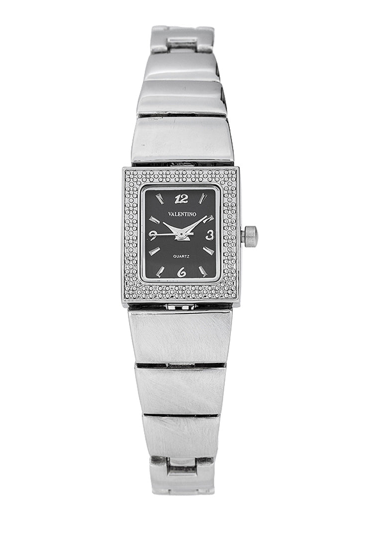 Valentino 20122451-BLACK DIAL Alloy Strap Analog Watch for Women-Watch Portal Philippines