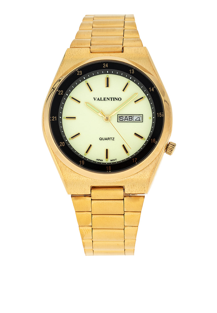 Valentino 20122452-LUMI DIAL Stainless Steel Strap Analog Watch for Men