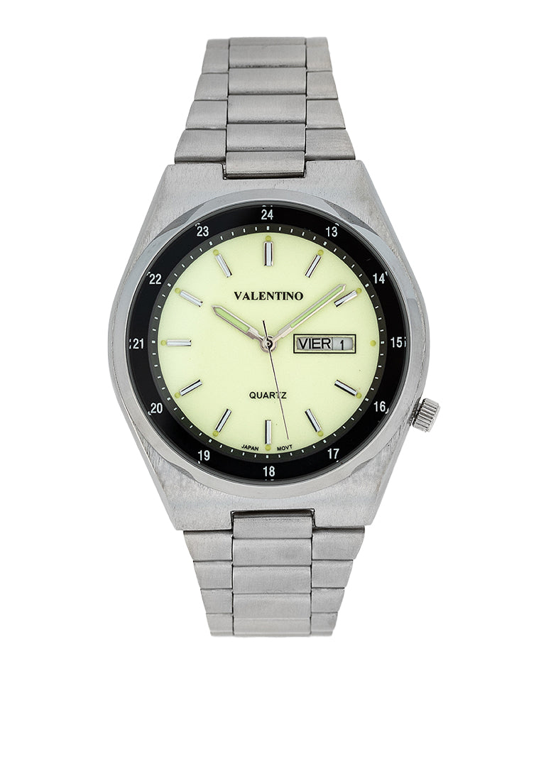 Valentino 20122453-LUMI DIAL Stainless Steel Strap Analog Watch for Men