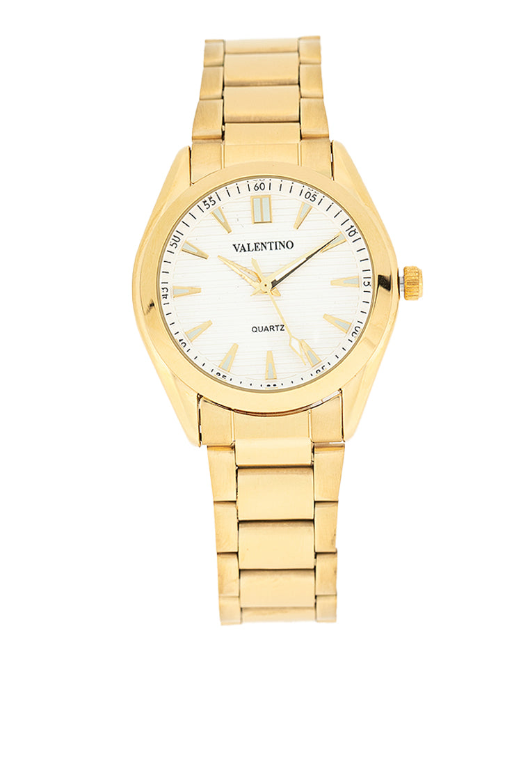Valentino 20122455-WHITE DIAL Stainless Steel Strap Analog Watch for Women-Watch Portal Philippines