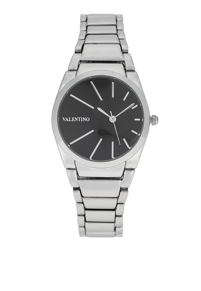 Valentino 20122462-BLACK DIAL Alloy Strap Analog Watch for Women-Watch Portal Philippines