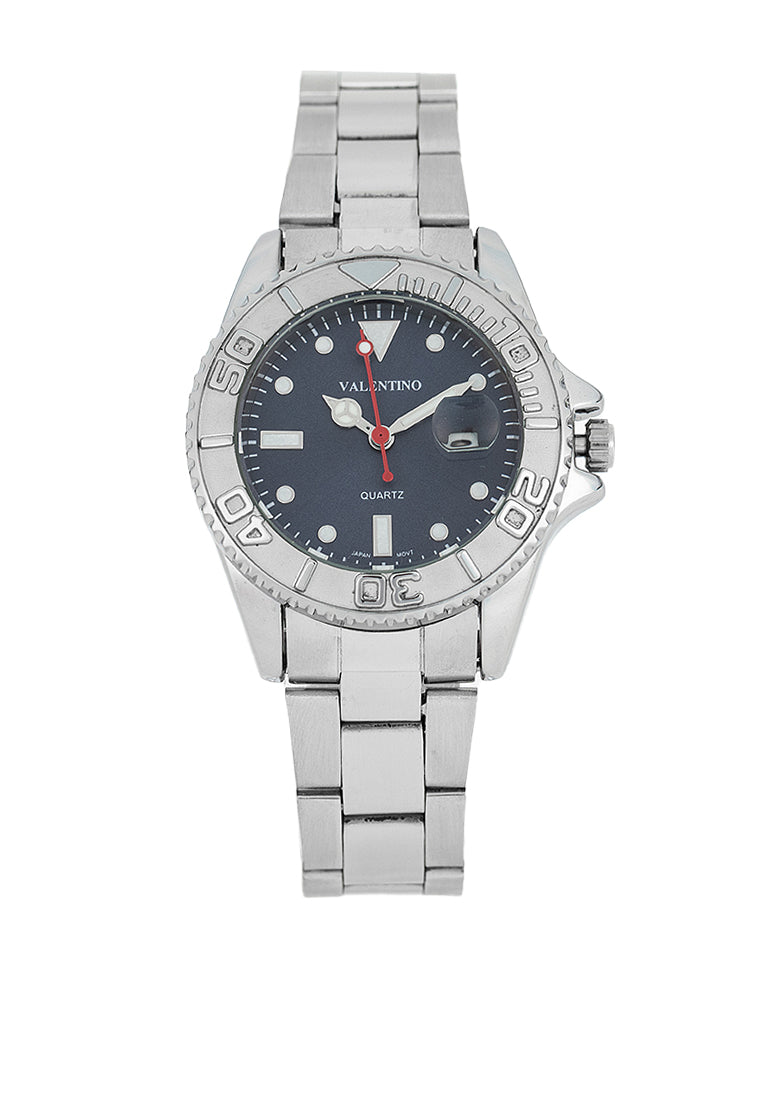 Valentino 20122466-BLUE DIAL Stainless Steel Strap Analog Watch for Women-Watch Portal Philippines