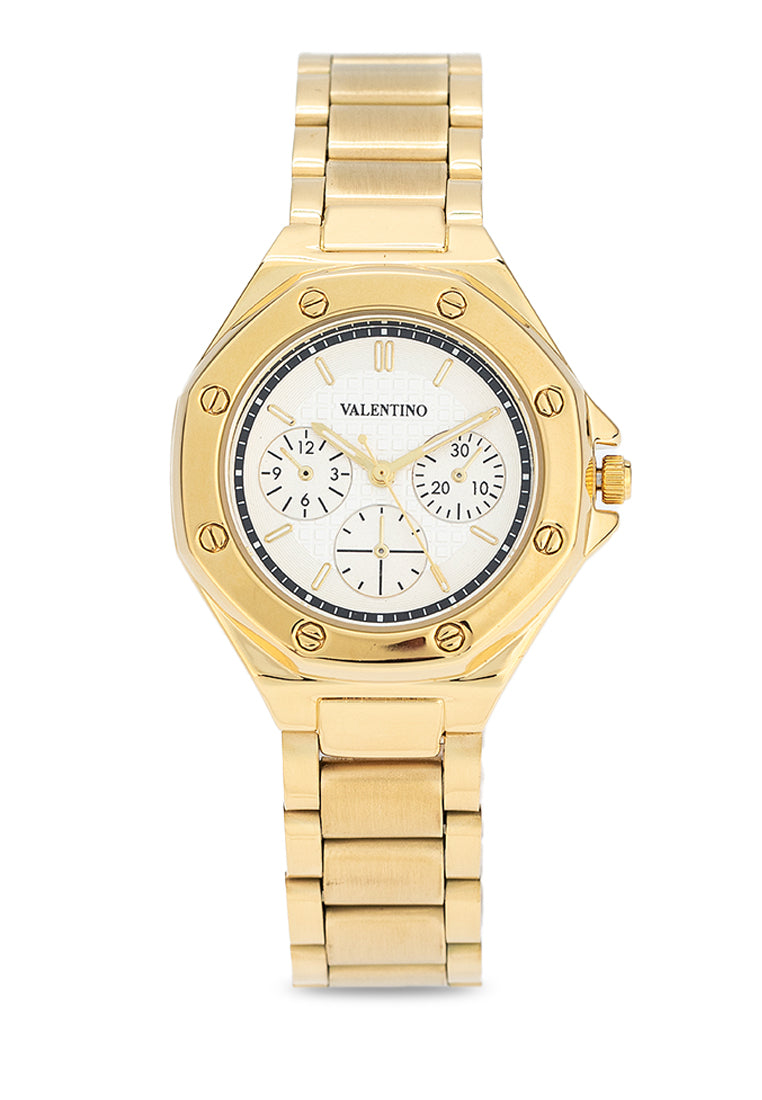 Valentino 20122470-SILVER DIAL Stainless Steel Strap Analog Watch for Women-Watch Portal Philippines