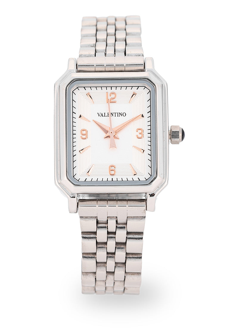 Valentino 20122512-ROSE INDEX Analog Stainless Steel Strap Watch for Women-Watch Portal Philippines