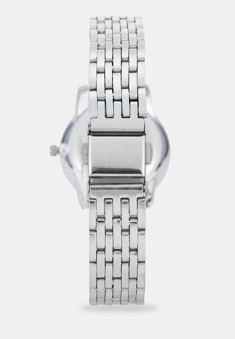 Valentino 20122578-WHITE DIAL Analog Stainless Band Watch for Women-Watch Portal Philippines