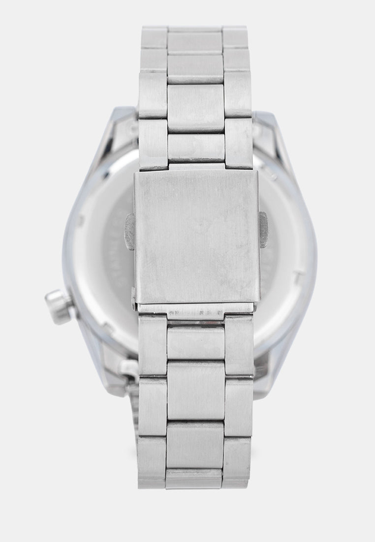 Valentino 20122581-BLUE DIAL Analog Stainless Band Watch for Men-Watch Portal Philippines
