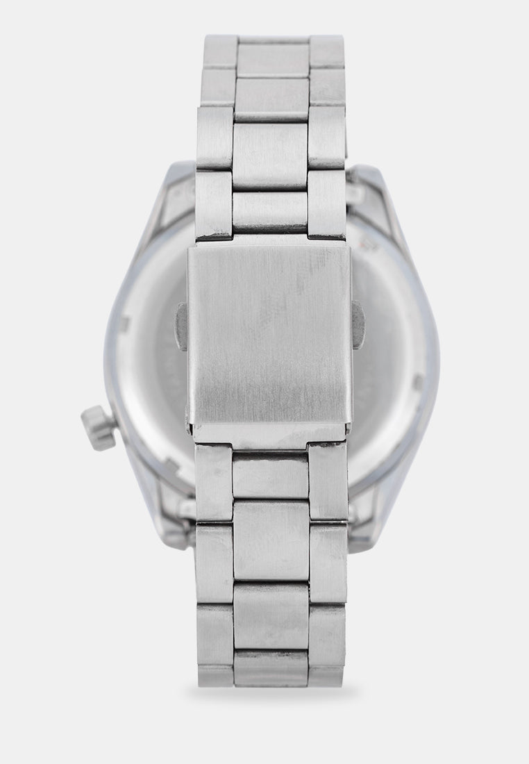 Valentino 20122581-GREEN DIAL Analog Stainless Band Watch for Men-Watch Portal Philippines