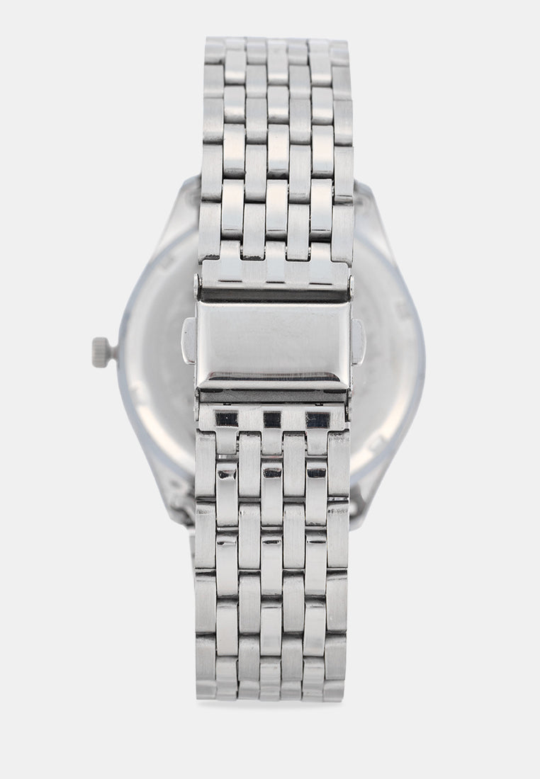Valentino 20122586-CREAM DIAL Analog Stainless Band Watch for Men-Watch Portal Philippines
