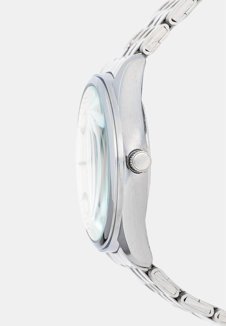 Valentino 20122586-CREAM DIAL Analog Stainless Band Watch for Men-Watch Portal Philippines