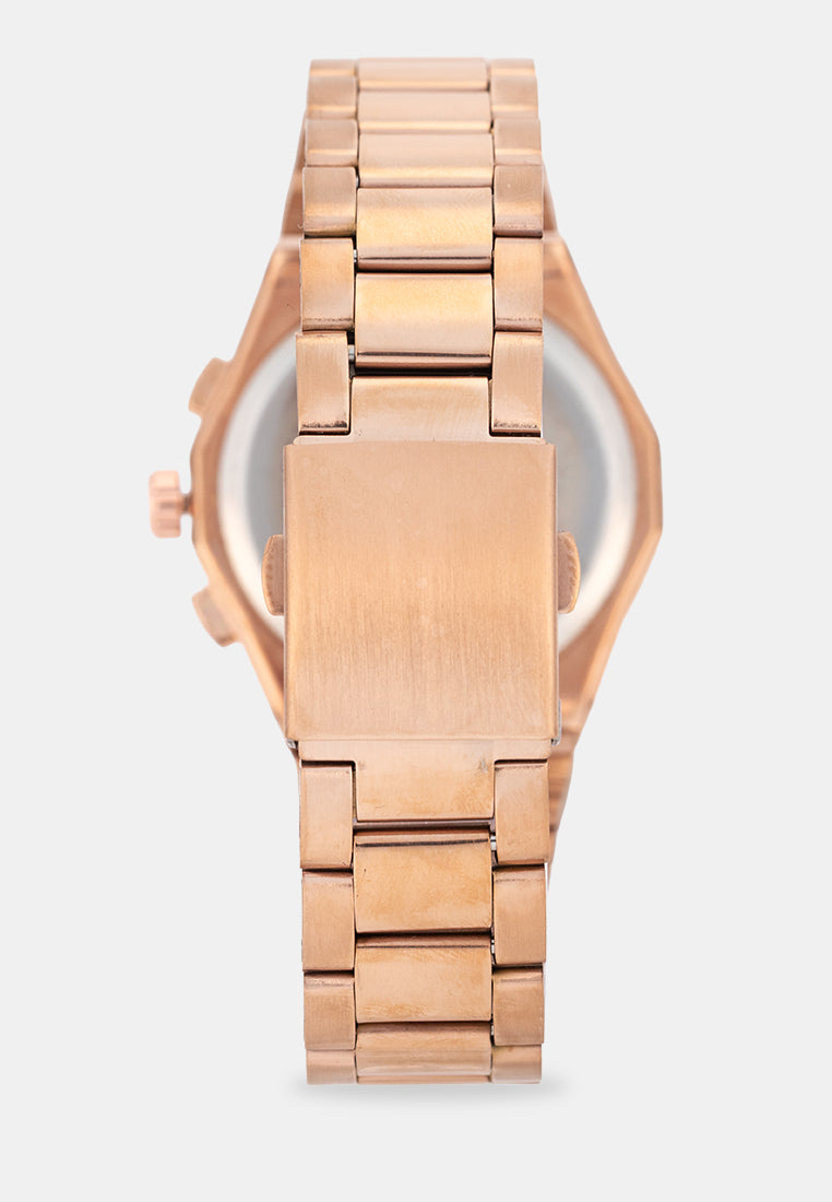 Valentino 20122588-ROSE DIAL Analog Stainless Band Watch for Women-Watch Portal Philippines