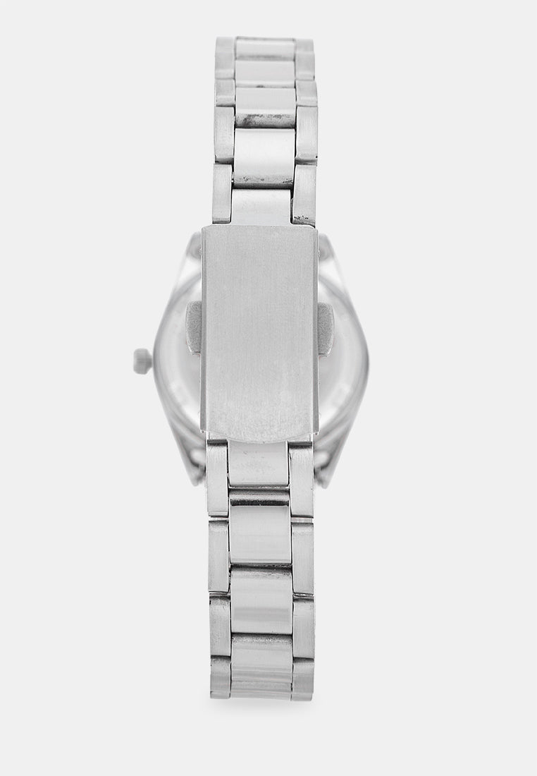 Valentino 20122593-WHITE DIAL Analog Stainless Band Watch for Women-Watch Portal Philippines