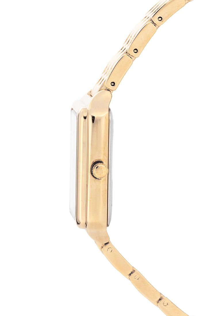 Valentino Alloy Strap Analog Watch for Women 20122495-GOLD STRAP-Watch Portal Philippines