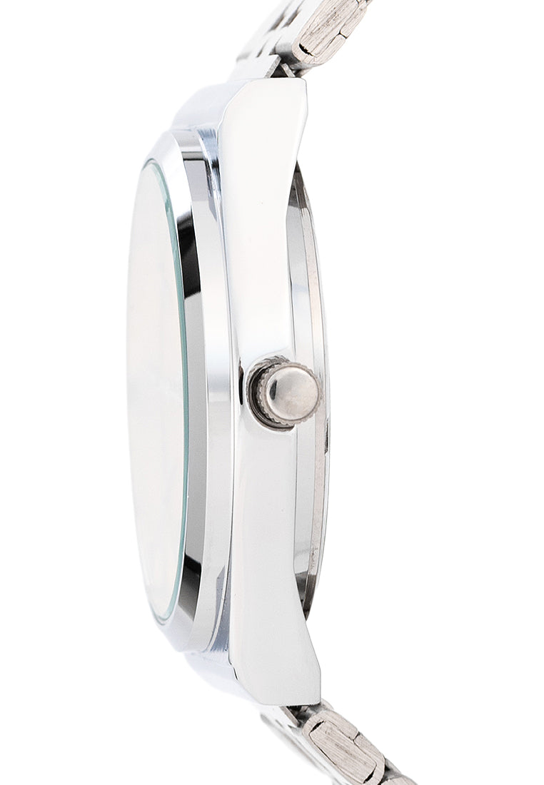 Valentino Stainless Steel Strap Analog Watch for Men 20122500-YELLOW DIAL-Watch Portal Philippines