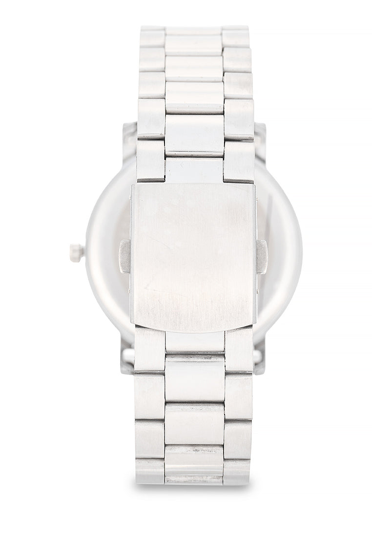 Valentino Stainless Steel Strap Analog Watch for Men 20122548-TIF BLUE DIAL-Watch Portal Philippines
