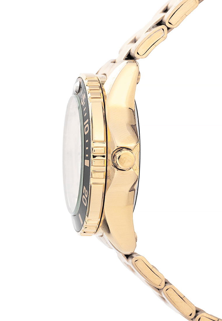 Valentino Stainless Steel Strap Analog Watch for Women 20122485-GOLD-WHITE DIAL-Watch Portal Philippines