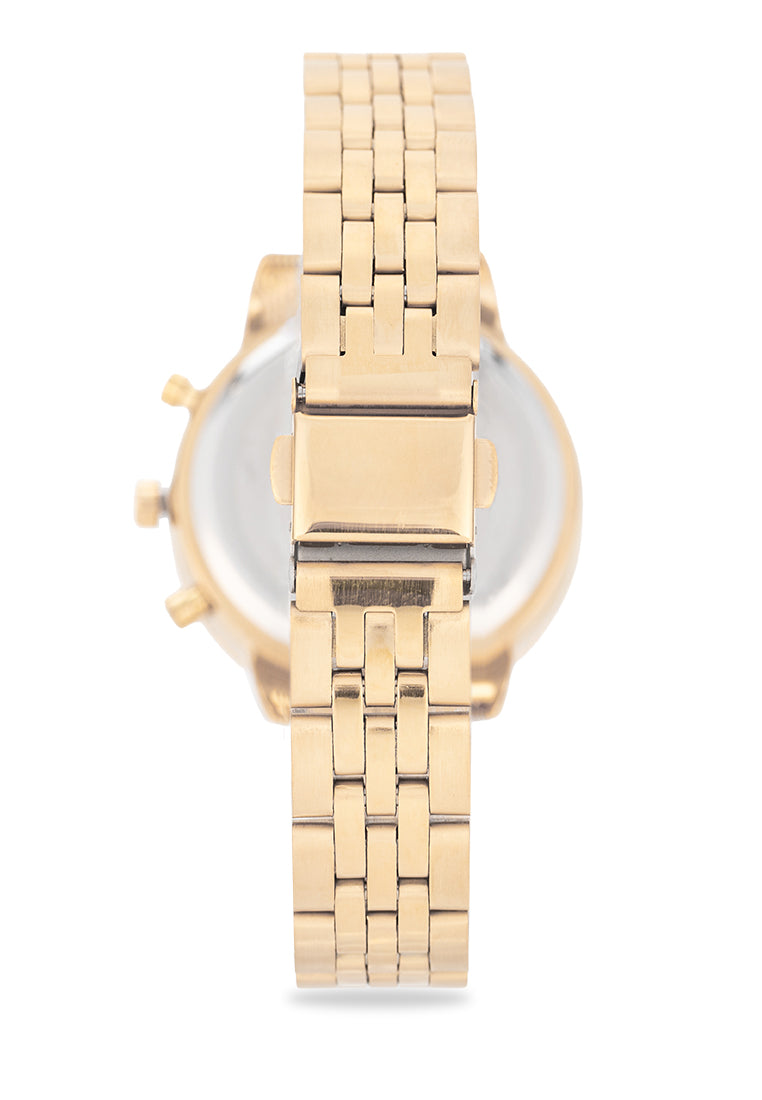 Valentino Stainless Steel Strap Analog Watch for Women 20122536-GLD-MOP DIAL-Watch Portal Philippines