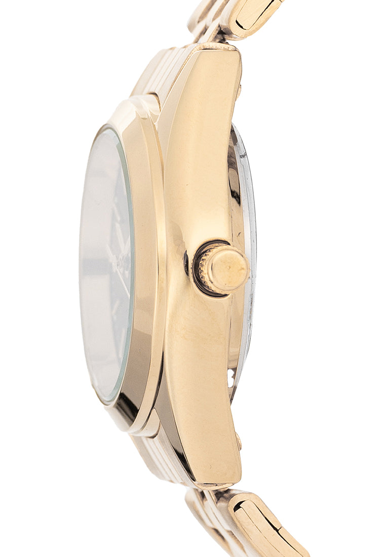 Valentino Stainless Steel Strap Analog Watch for Women 20122557-GLD-BLACK DIAL-Watch Portal Philippines