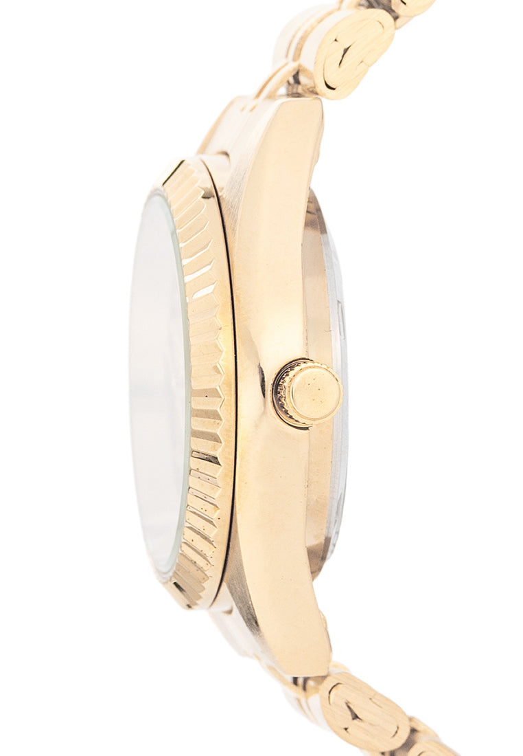 Valentino Stainless Steel Strap Analog Watch for Women 20122568-GLD-GOLD DIAL-Watch Portal Philippines